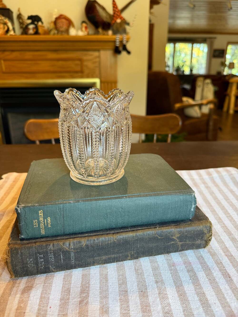 Antique U.S. Glass Co. "Balder" 1897 Spooner (Spoon Holder), Pressed Glass